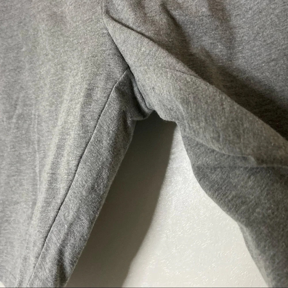 Biker Shorts Trendy High Waist Cotton Blend Gray Womens Size Extra small - Picture 7 of 9